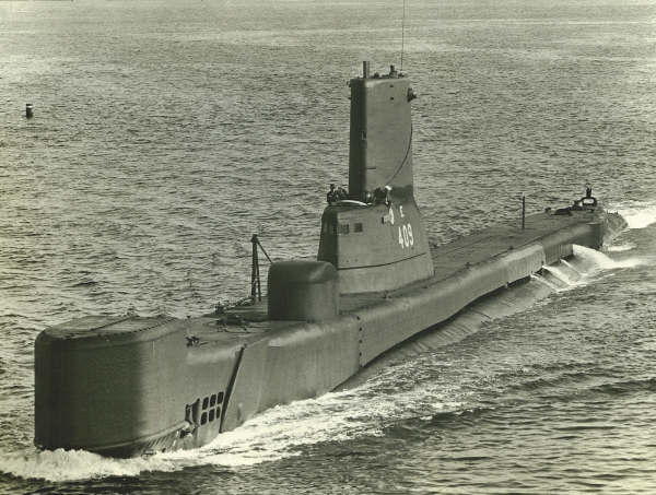 USS Piper - SS409 (navy photo)