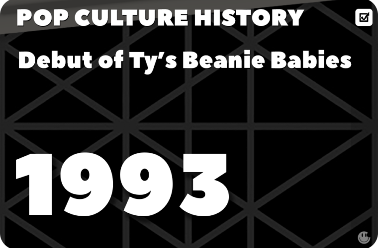 Debut of Beanie Babies