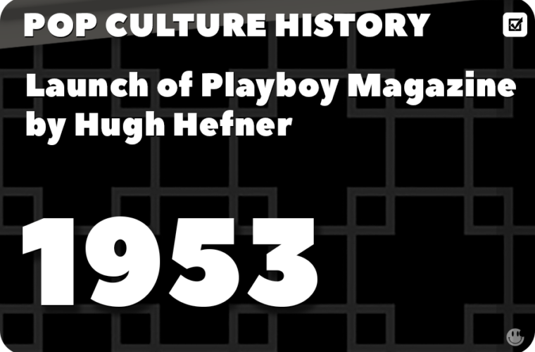 Launch of Playboy Magazine by Hugh Hefner