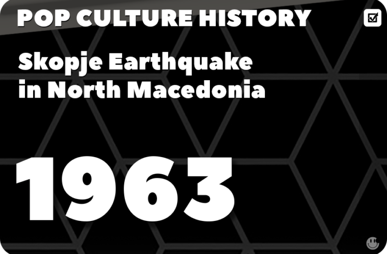 Skopje Earthquake in North Macedonia