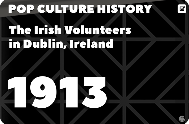 Irish Volunteers in Dublin Ireland